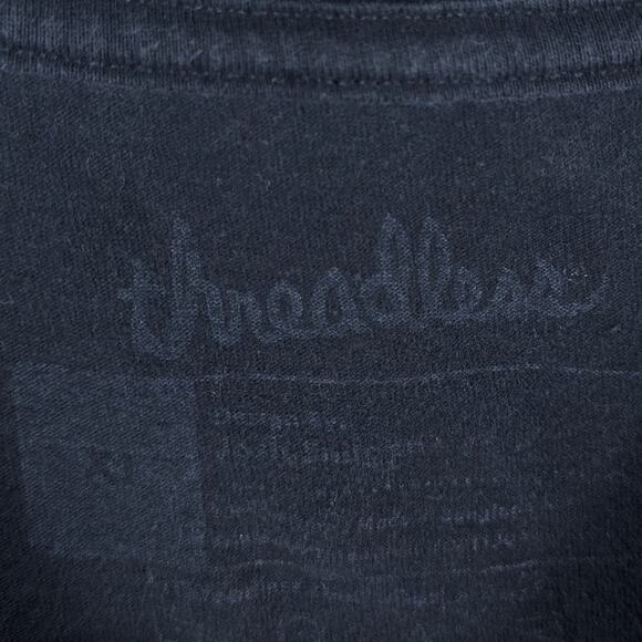 Threadless XL T-Shirt Men Black Darker Days Take Risks Grim Reaper Graphic Tee - Picture 3 of 4